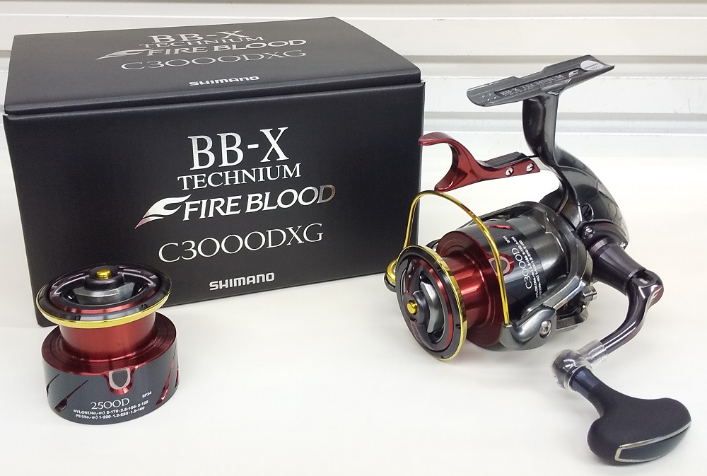 シマノ BB-X テクニウムMg ファイアブラッド 2500D - フィッシング