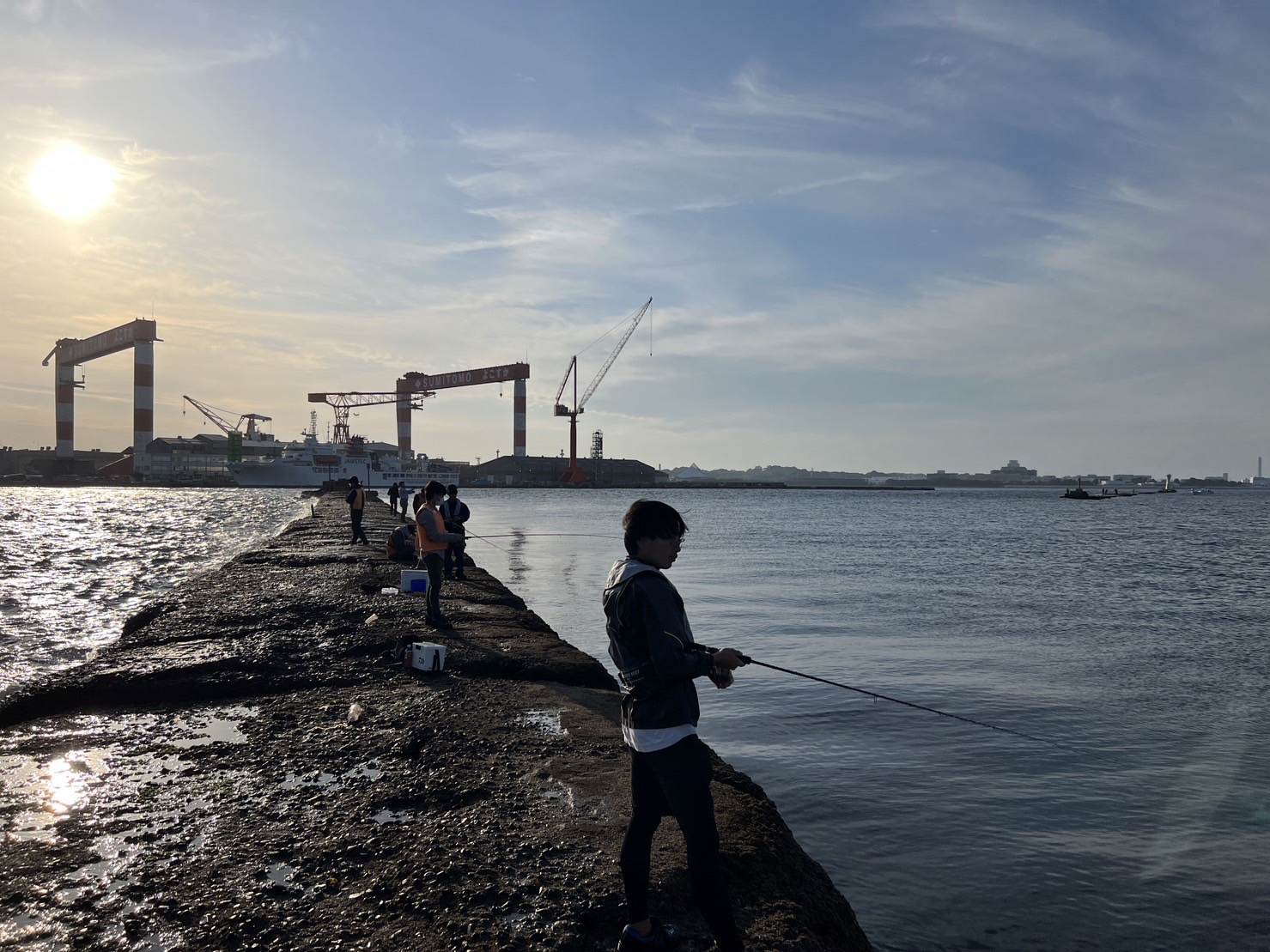 安い 横浜沖堤防靴